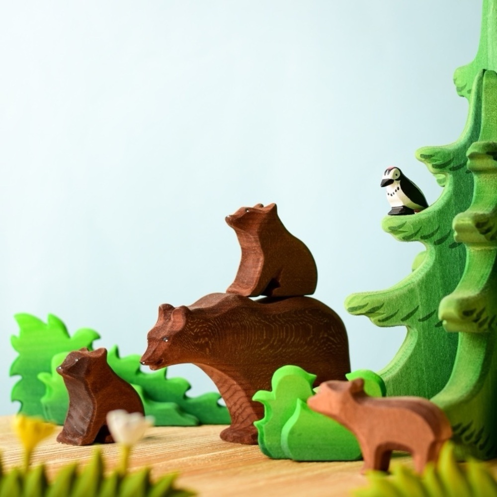 Bumbu Toys | Big Brown Bear Standing - Picture 13 of 13